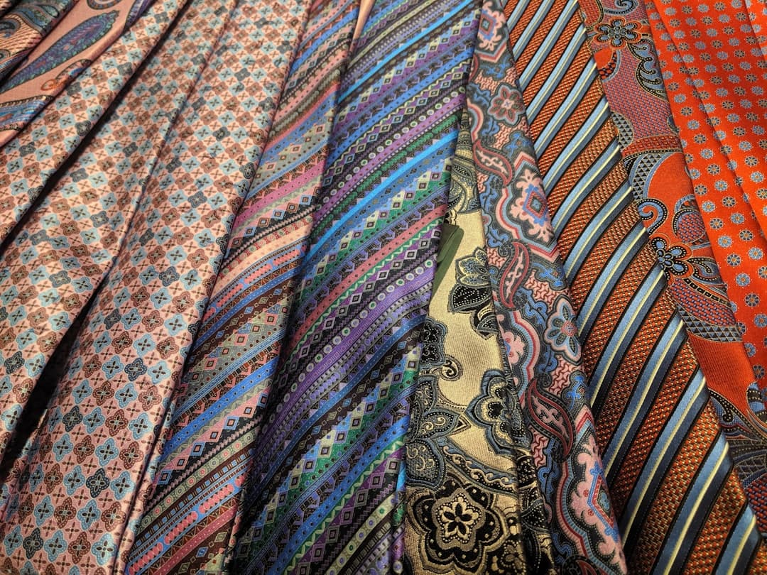 Embroidered Ceremonial Tie — view 3